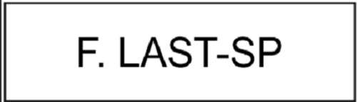 ACCOUNTABILITY TAG Plate Only